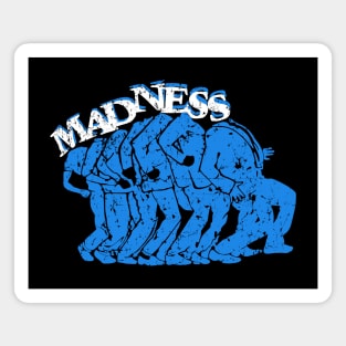 Vintage Madness - Distressed Blue Magnet